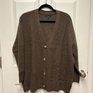 Quince Brown Knit Sweater